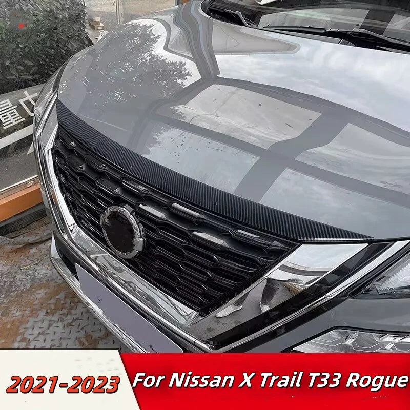 For Nissan X-trail Xtrail T33 2021 2022 2023 Front Hood Bumper Upper Molding Grille Trim Nose Cover Stick Car Accessories
For Nissan X-trail Xtrail T33 2021 2022 2023 Front Hood Bumper Upper Molding Grille Trim Nose Cover Stick Car Accessories