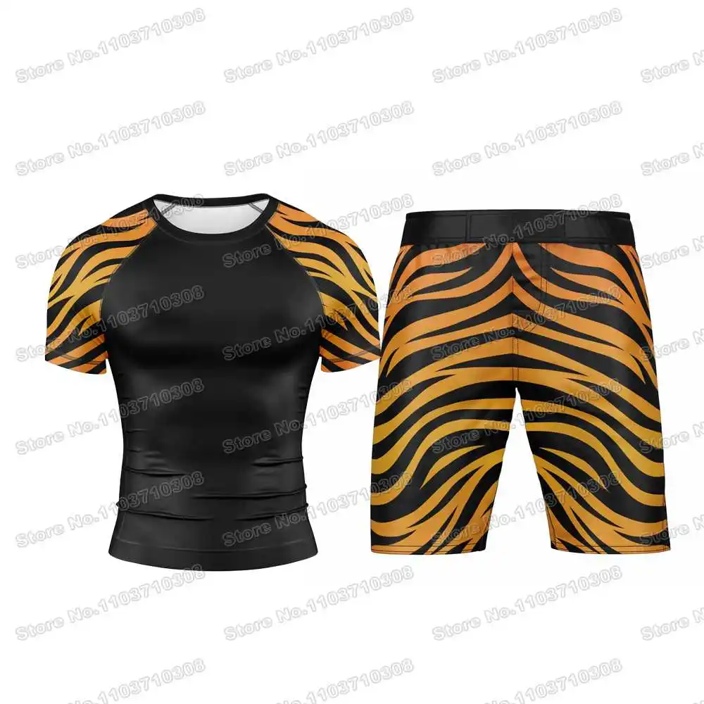 WWF Wrestling TIGER Rash Guards Surfing Jersey Beach Shirts Swimwear Diving Gym Shorts MMA BJJ Men Jiu Jitsu Fitness Sets
WWF Wrestling TIGER Rash Guards Surfing Jersey Beach Shirts Swimwear Diving Gym Shorts MMA BJJ Men Jiu Jitsu Fitness Sets