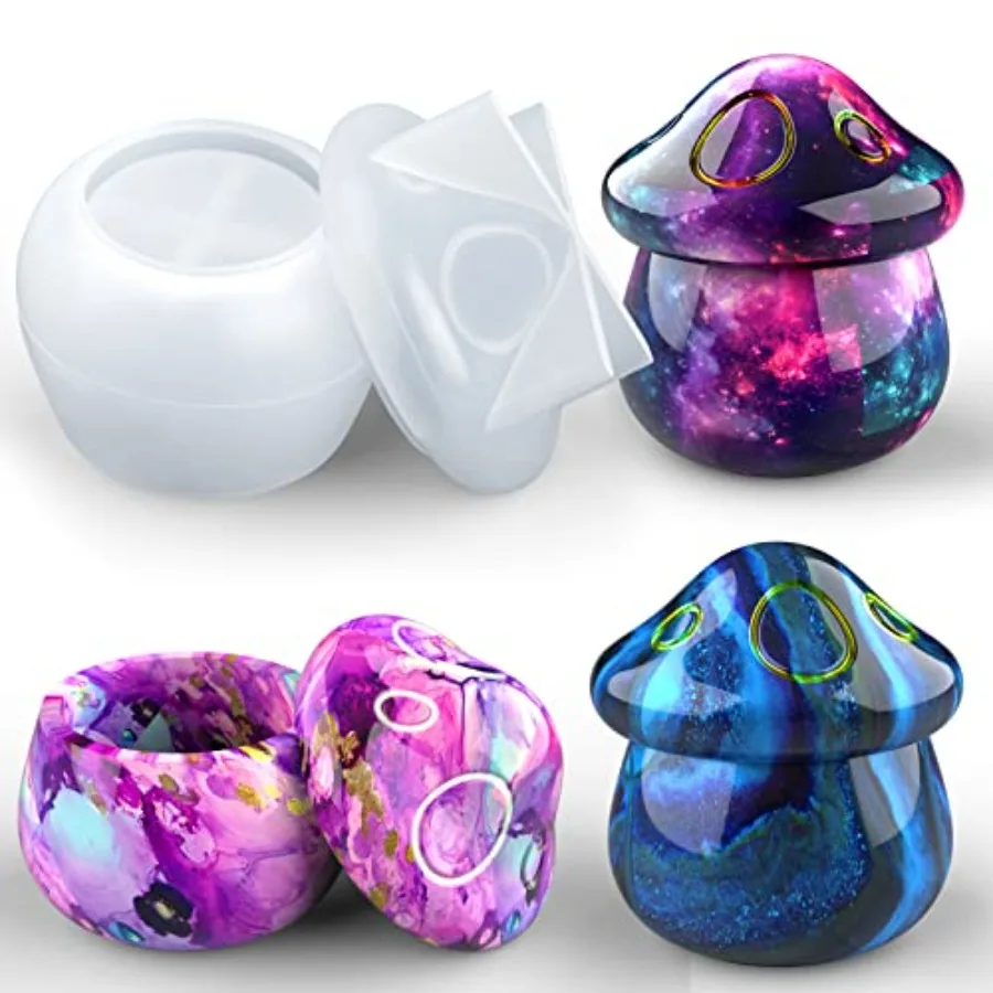 Jar Resin Molds Silicone, Jars Silicone Molds with Lid for Epoxy Resin Casting for DIY Jewelry Storage Box, Candy Container, Ho
Jar Resin Molds Silicone, Jars Silicone Molds with Lid for Epoxy Resin Casting for DIY Jewelry Storage Box, Candy Container, Ho
