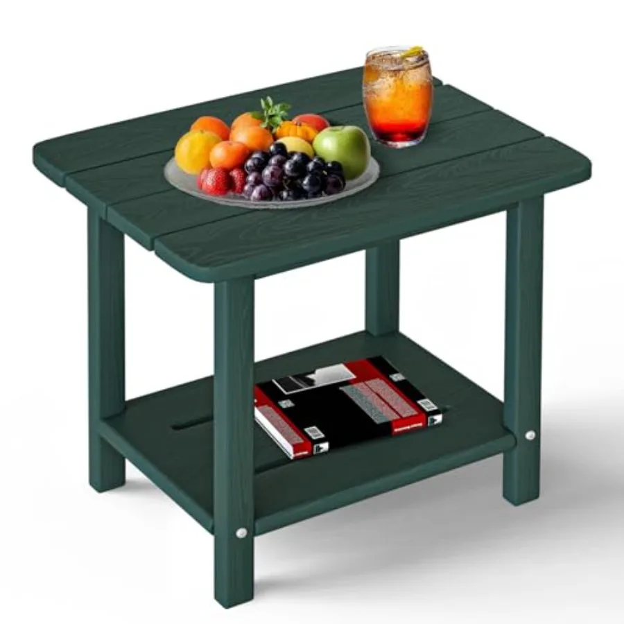 Adirondack Square Side Table - 18.4" Large Panel HDPE Outdoor End Table - Weatherproof Rustproof and Low Maintenance for Patio
Adirondack Square Side Table - 18.4" Large Panel HDPE Outdoor End Table - Weatherproof Rustproof and Low Maintenance for Patio