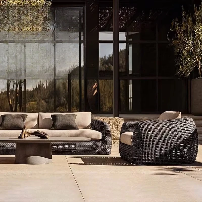 Luxury Durable Rattan Sofa Outdoor Furniture Set For Patio Furniture Set Poolside Hotels Parks Restaurants Beaches-for Villas
Luxury Durable Rattan Sofa Outdoor Furniture Set For Patio Furniture Set Poolside Hotels Parks Restaurants Beaches-for Villas