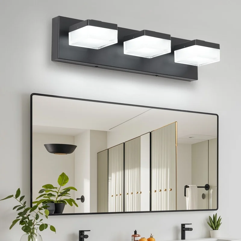 Black Acrylic Wall Light Fixture, 36W LED Modern Sconce for Bedroom, Living Room, Hallway, Soft White Light, No Glare Vanity Lamp
Black Acrylic Wall Light Fixture, 36W LED Modern Sconce for Bedroom, Living Room, Hallway, Soft White Light, No Glare Vanity Lamp