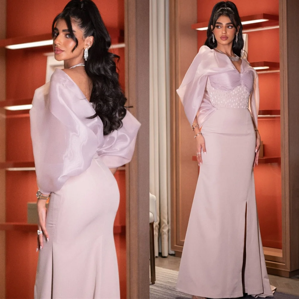 Customized Mermaid Pink Jersey Evening Dresses Fashion Off the Shoulder Celebrity Gowns Exquisite Special Occasion Gowns
Customized Mermaid Pink Jersey Evening Dresses Fashion Off the Shoulder Celebrity Gowns Exquisite Special Occasion Gowns