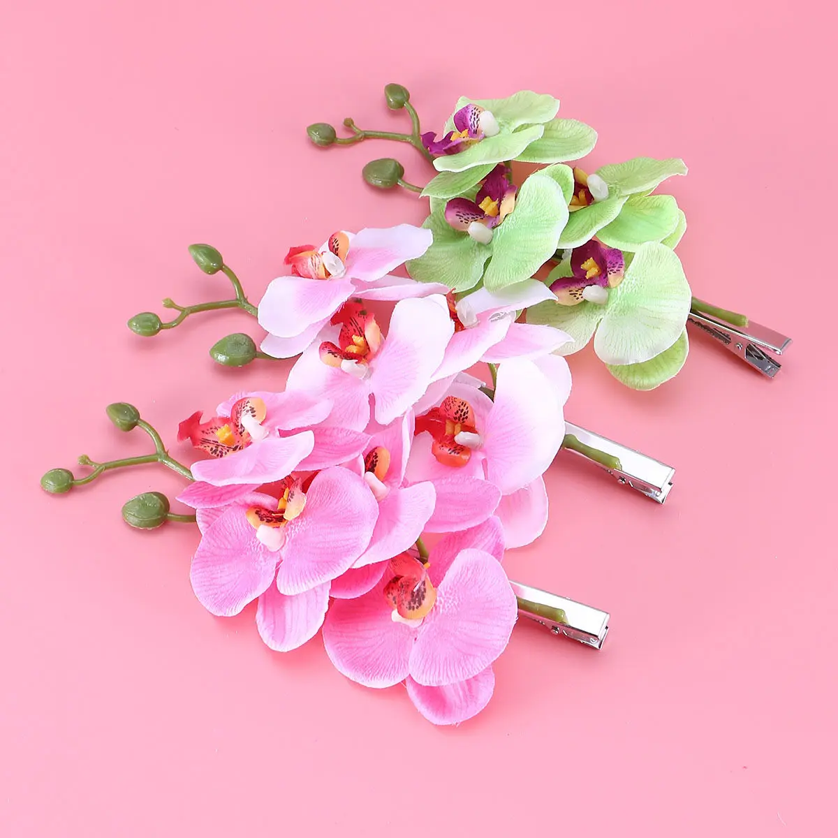 3Pcs Butterfly Orchid Hair Clip Set Beautiful Delicate Artificial Flower Hairpin for Women Girls Hair Decoration Wedding Travel
3Pcs Butterfly Orchid Hair Clip Set Beautiful Delicate Artificial Flower Hairpin for Women Girls Hair Decoration Wedding Travel