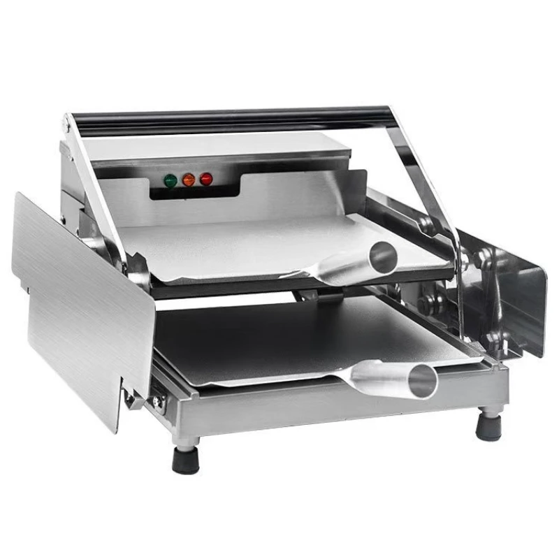 Commercial burger machine: Small hamburger fried chicken fully automatic heating and baking double-layer burger machine
Commercial burger machine: Small hamburger fried chicken fully automatic heating and baking double-layer burger machine