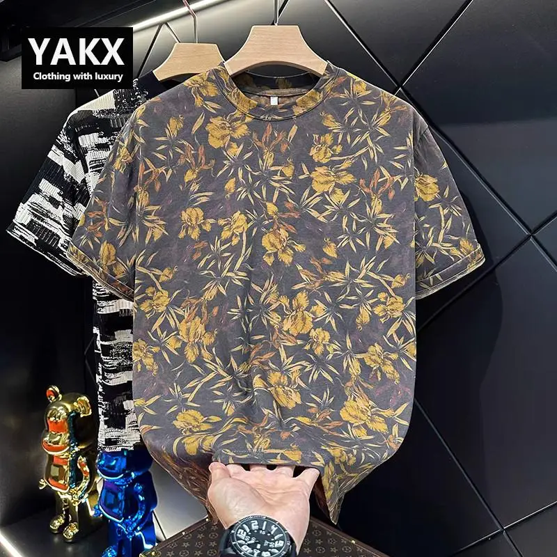 High-End Tie-Dye Floral Short-Sleeve T-Shirt Men's Summer 2026 Loose Fit round Neck Casual Top Fashion Urban Style Breathable...
High-End Tie-Dye Floral Short-Sleeve T-Shirt Men's Summer 2026 Loose Fit round Neck Casual Top Fashion Urban Style Breathable...