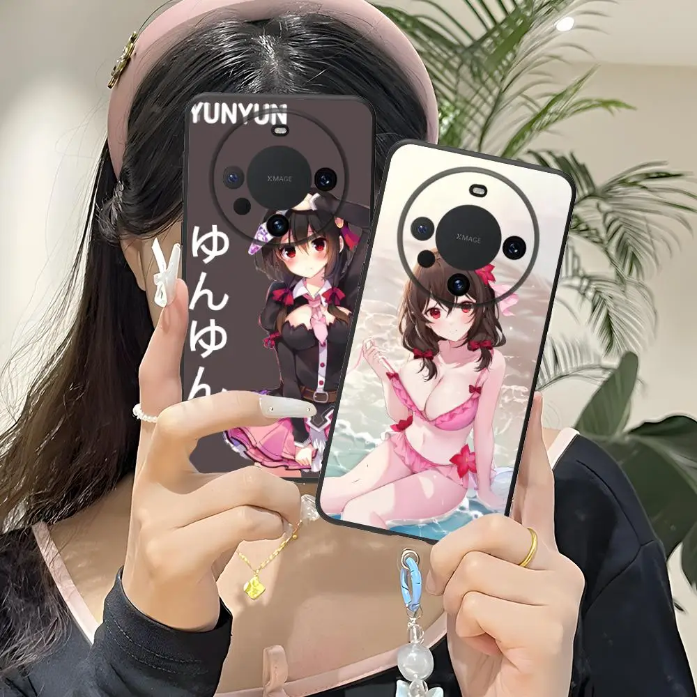 Чехол для мобильного телефона Konosuba Yunyun для Huawei Mate 60 50 40 30 20 10 Pro Plus Lite E 5G с цветной печатью, защитный, довольно роскошный
Чехол для мобильного телефона Konosuba Yunyun для Huawei Mate 60 50 40 30 20 10 Pro Plus Lite E 5G с цветной печатью, защитный, довольно роскошный