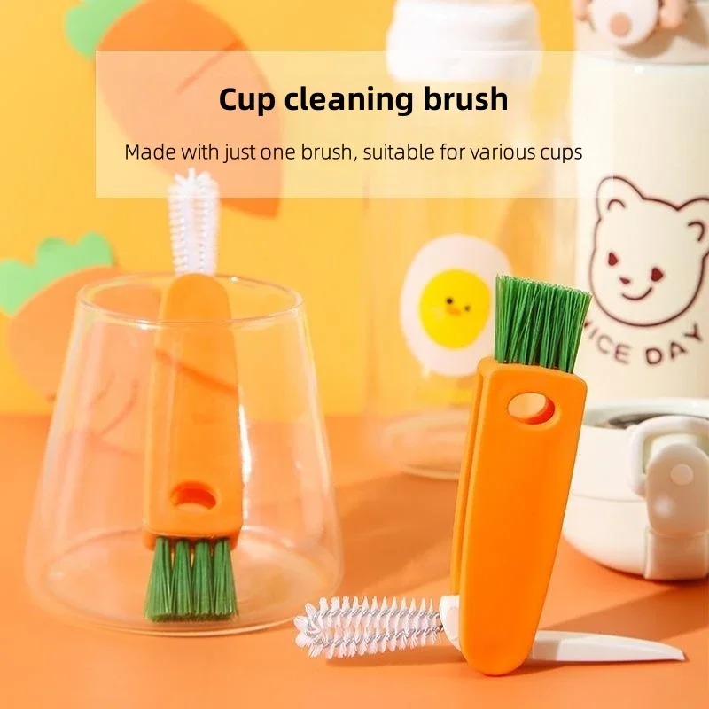 Bottle Cap Milk Bottle Brush Cup Cover Cleaning Portable Multifunctional Lunch Box Groove Cleaning Brush
Bottle Cap Milk Bottle Brush Cup Cover Cleaning Portable Multifunctional Lunch Box Groove Cleaning Brush
