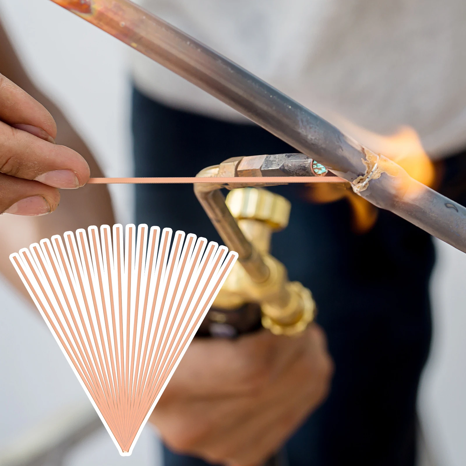 20/50 шт. медные паяльные стержни, плоская сварочная палочка BCuP-5, паяльный стержень для HVAC, холодильника, медный ремонт, сварочные инструменты
20/50 шт. медные паяльные стержни, плоская сварочная палочка BCuP-5, паяльный стержень для HVAC, холодильника, медный ремонт, сварочные инструменты