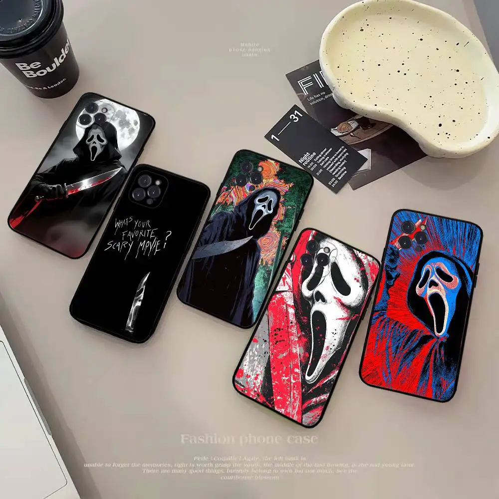 Horror Thriller Movie S-Scream Phone Case For IPhone 17 16 15 14 13 12 11 Pro Max Plus mini Silicone Black Cover
Horror Thriller Movie S-Scream Phone Case For IPhone 17 16 15 14 13 12 11 Pro Max Plus mini Silicone Black Cover