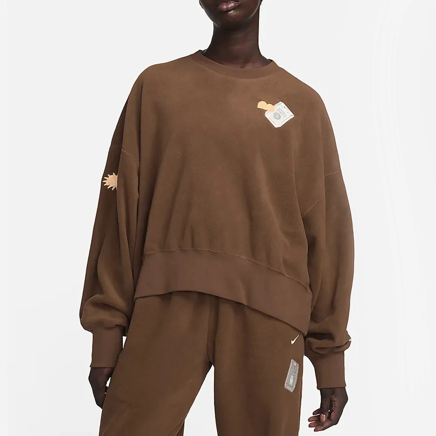 Nike genuine genuine New Women's Oversize Round Neck Fleece Sweatshirt FD5505-259
Nike genuine genuine New Women's Oversize Round Neck Fleece Sweatshirt FD5505-259