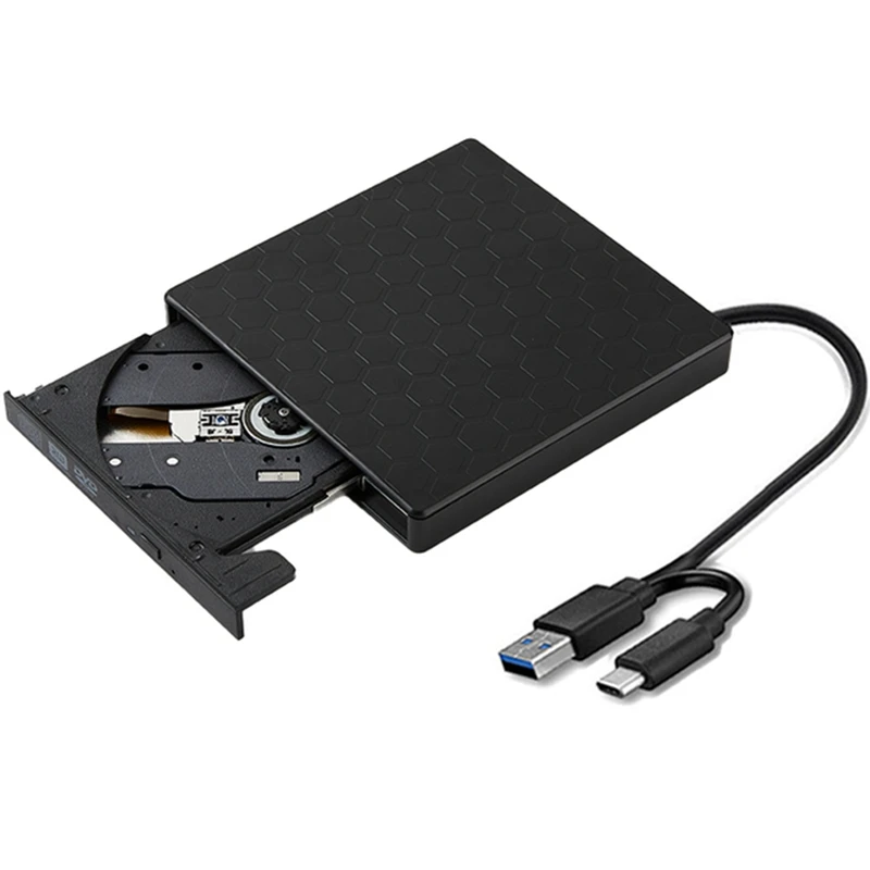 2In1 USB3.0 C Slim External DVD RW CD Writer Drive Burner Reader Player Optical Drives For Laptop PC DVD Burner
2In1 USB3.0 C Slim External DVD RW CD Writer Drive Burner Reader Player Optical Drives For Laptop PC DVD Burner