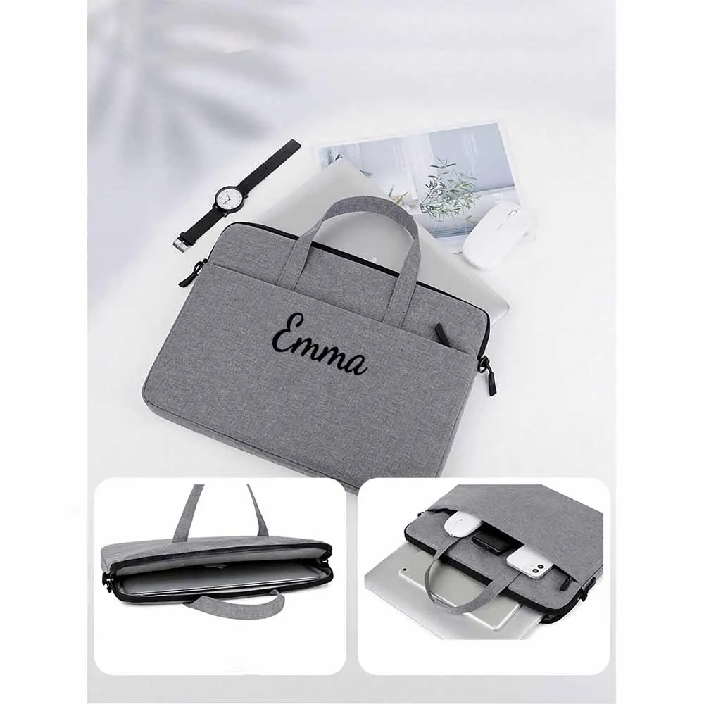 13,14 Inch Arbitrary Name New Fashionable Lightweight Handbag, Personalized Embroidered Single Shoulder Laptop Bag, Gift Bag
13,14 Inch Arbitrary Name New Fashionable Lightweight Handbag, Personalized Embroidered Single Shoulder Laptop Bag, Gift Bag