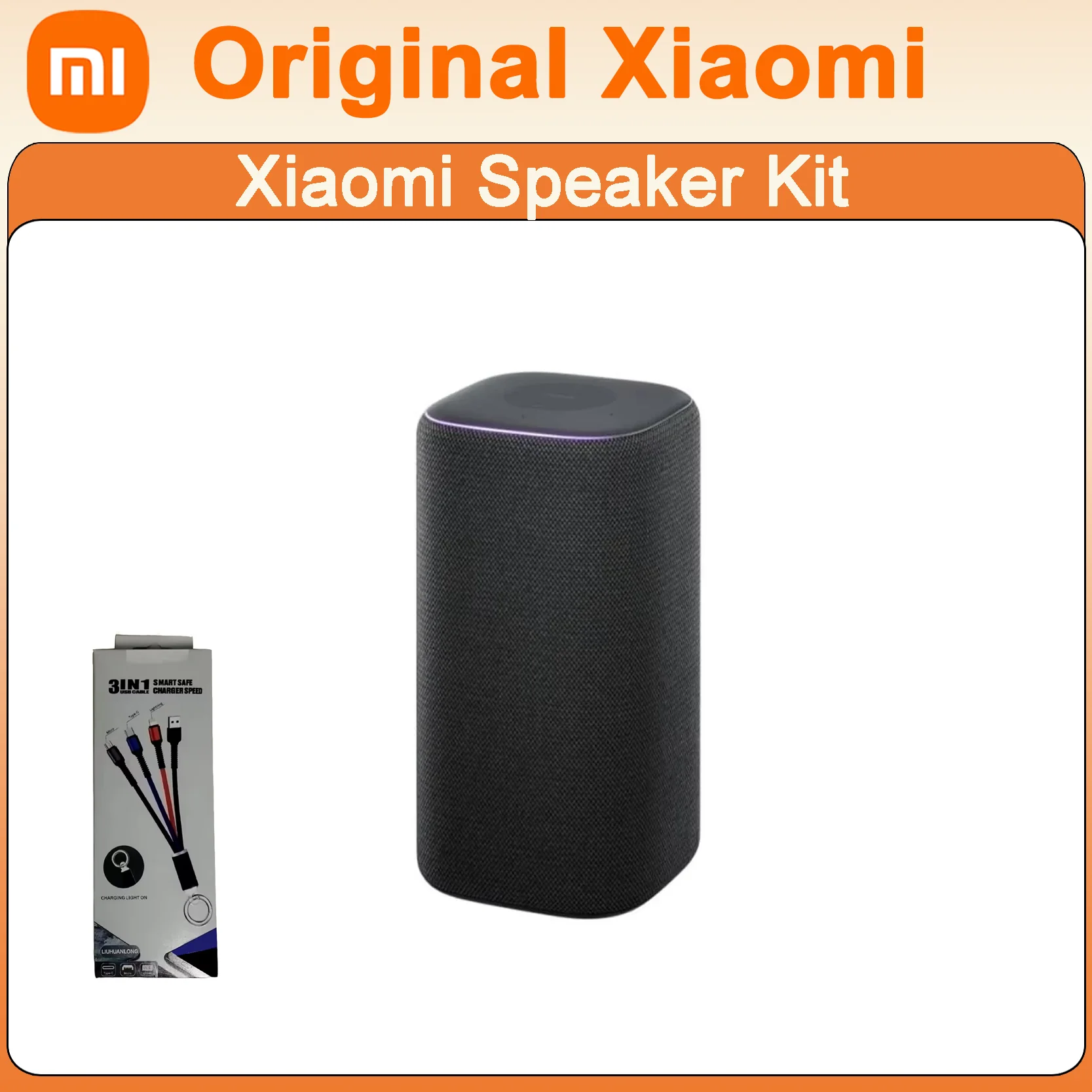 Orginal Xiaomi MIjia Speaker Pro AI Bluetooth Super Xiaoai Smart Speaker Kit Infrared Control Speaker APP Control 5.0 Bluetooth
Orginal Xiaomi MIjia Speaker Pro AI Bluetooth Super Xiaoai Smart Speaker Kit Infrared Control Speaker APP Control 5.0 Bluetooth