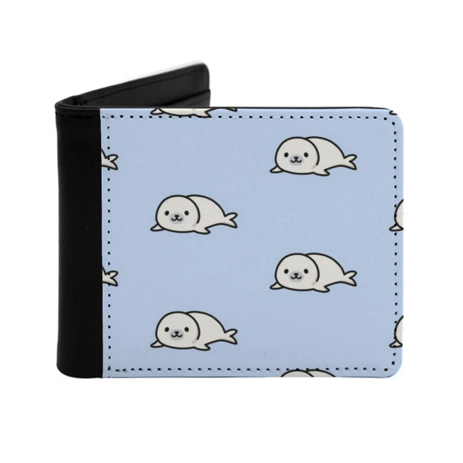 Seal Men's Wallet Pu Leather Wallet Multifunction Credit Card Purse Seal Seals White Baby Kawaii Cute Cartoon Happy Anime
Seal Men's Wallet Pu Leather Wallet Multifunction Credit Card Purse Seal Seals White Baby Kawaii Cute Cartoon Happy Anime