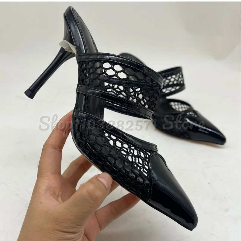 Hollow Slippers Women Summer Shoes Pointed Toe Slip-on Solid Thin Super High Heel Holiday Outdoor Sexy Female Grace Lady Shoes
Hollow Slippers Women Summer Shoes Pointed Toe Slip-on Solid Thin Super High Heel Holiday Outdoor Sexy Female Grace Lady Shoes