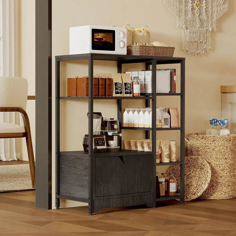 Mini Coffee Bar Cabinet With Storage, 31.6 Small Corner Bar Stand Cabinet With Doors For Tea, Coffee Station Table, Buffet Side
Mini Coffee Bar Cabinet With Storage, 31.6 Small Corner Bar Stand Cabinet With Doors For Tea, Coffee Station Table, Buffet Side