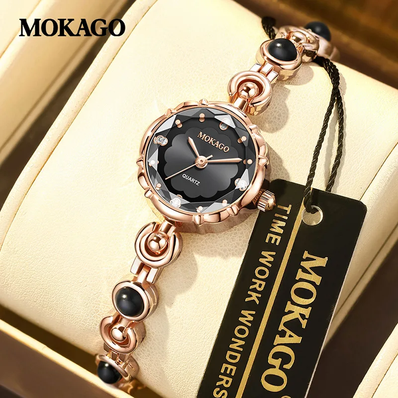 MOKAGOM8152 женские кварцевые часы из сплава, легкая роскошь, ощущение ниши высокого класса, кварцевые часы, легкая водонепроницаемость 30 м
MOKAGOM8152 женские кварцевые часы из сплава, легкая роскошь, ощущение ниши высокого класса, кварцевые часы, легкая водонепроницаемость 30 м
