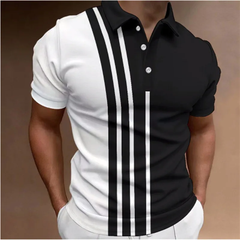 Europe and the United States Summer Hot Men's 3D Digital Printed Commuter Office Young Men's Zipper Leisure POLO Shirt
Europe and the United States Summer Hot Men's 3D Digital Printed Commuter Office Young Men's Zipper Leisure POLO Shirt