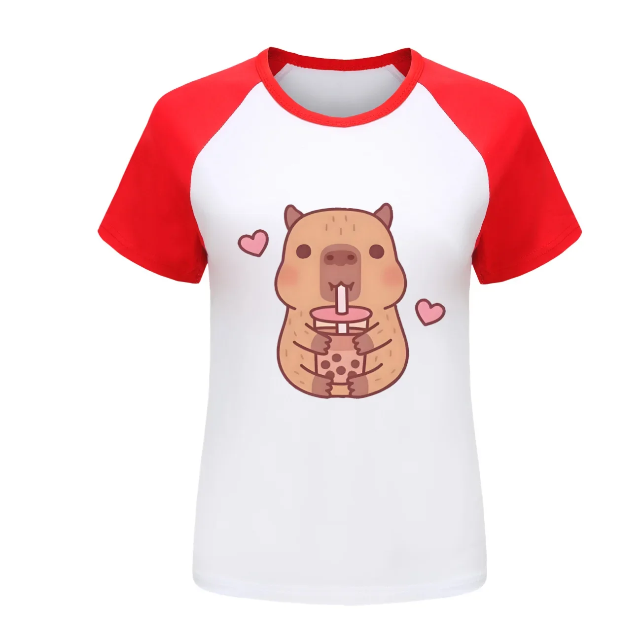 Anime Capybara T Shirt Kids Loves Bubble Tea Capivara T-Shirt Baby Girls Summer Short Sleeve Tops Children Clothing Boys Tshirts
Anime Capybara T Shirt Kids Loves Bubble Tea Capivara T-Shirt Baby Girls Summer Short Sleeve Tops Children Clothing Boys Tshirts