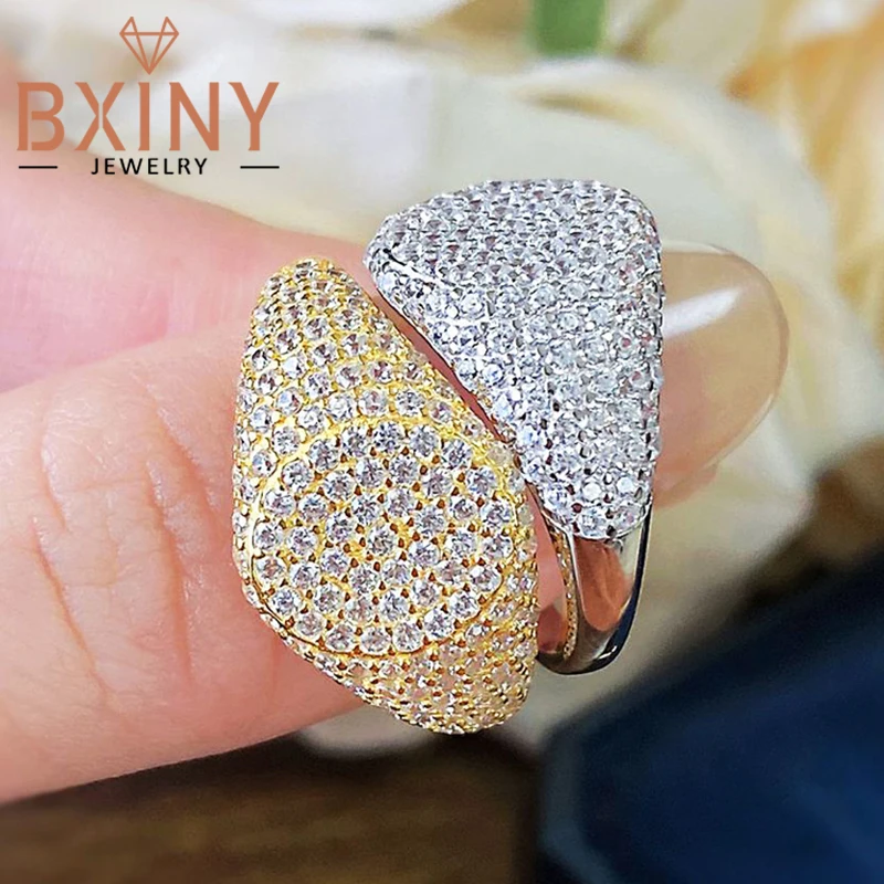 BXINY D Color Full Moissanite Rings S925 Silver 18K Gold Plated for Women Men 1.2mm Lab Diamond Halo Eternity Bands Fine Jewelry
BXINY D Color Full Moissanite Rings S925 Silver 18K Gold Plated for Women Men 1.2mm Lab Diamond Halo Eternity Bands Fine Jewelry