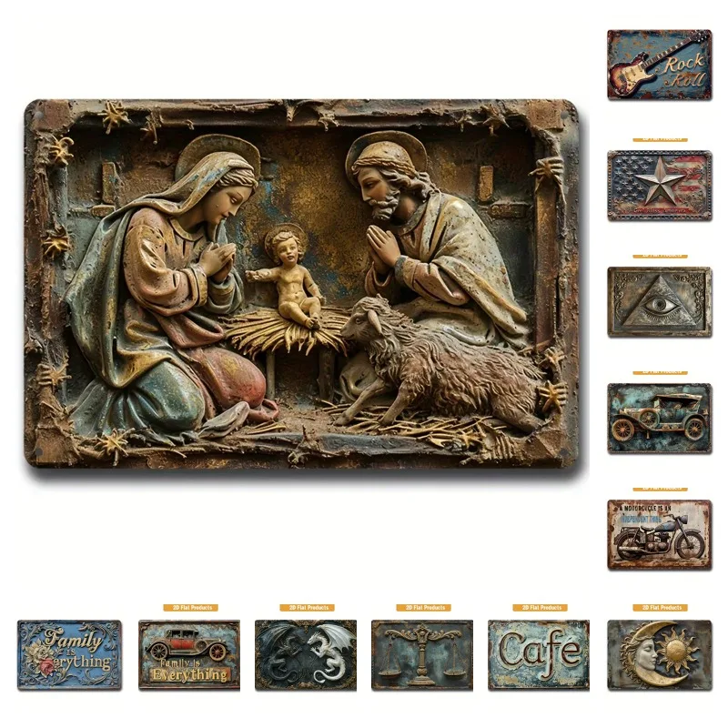 Vintage Decor Metal Tin Signs 2D Flat Printing Retro Posters Room Decoration Home Club Wall Art Decor, Decorative Wall Poster
Vintage Decor Metal Tin Signs 2D Flat Printing Retro Posters Room Decoration Home Club Wall Art Decor, Decorative Wall Poster