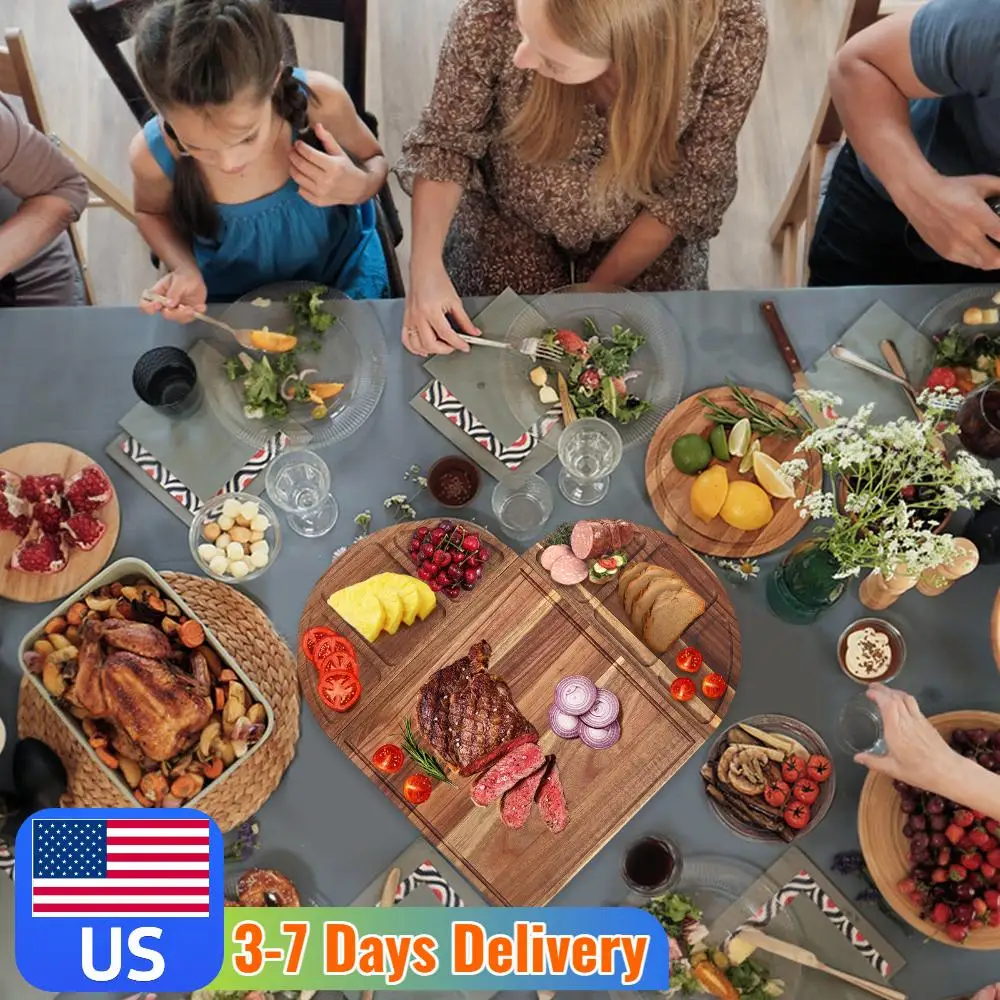 Acacia Wood Serving Tray Charcuterie Tray Multi-Function Charcuterie Platter Magnetic Food Tray for Cookie Dessert Snack
Acacia Wood Serving Tray Charcuterie Tray Multi-Function Charcuterie Platter Magnetic Food Tray for Cookie Dessert Snack