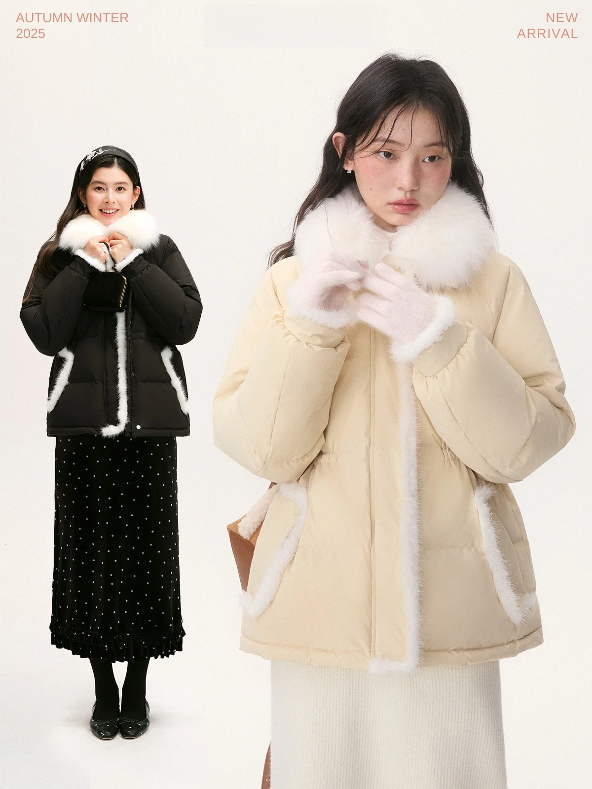 Miss Squirrel Snow Mountain 90 White Du down Jaet Съемный белый меховой воротник Casual Sle Thiened Long Sve...
Miss Squirrel Snow Mountain 90 White Du down Jaet Съемный белый меховой воротник Casual Sle Thiened Long Sve...