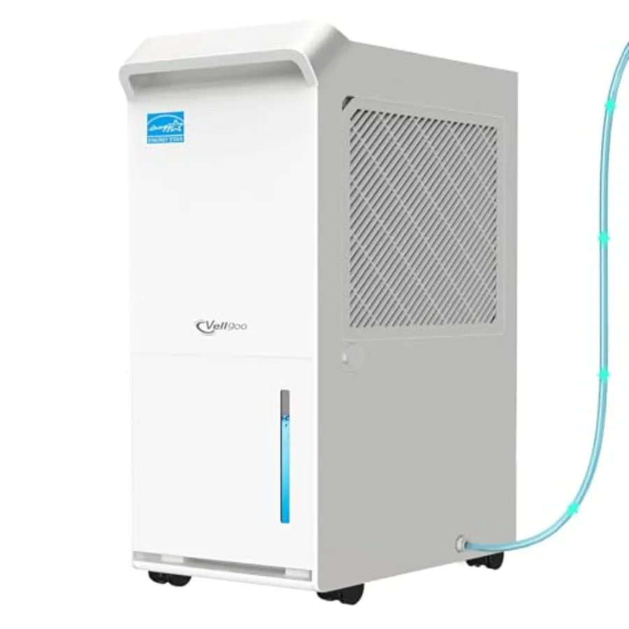 Самый эффективный осушитель воздуха Energy Star 2024 площадью 5000 кв. футов с насосом, максимальная производительность 100 пинтов/сутки, умный компрессорный осушитель для подвала
Самый эффективный осушитель воздуха Energy Star 2024 площадью 5000 кв. футов с насосом, максимальная производительность 100 пинтов/сутки, умный компрессорный осушитель для подвала