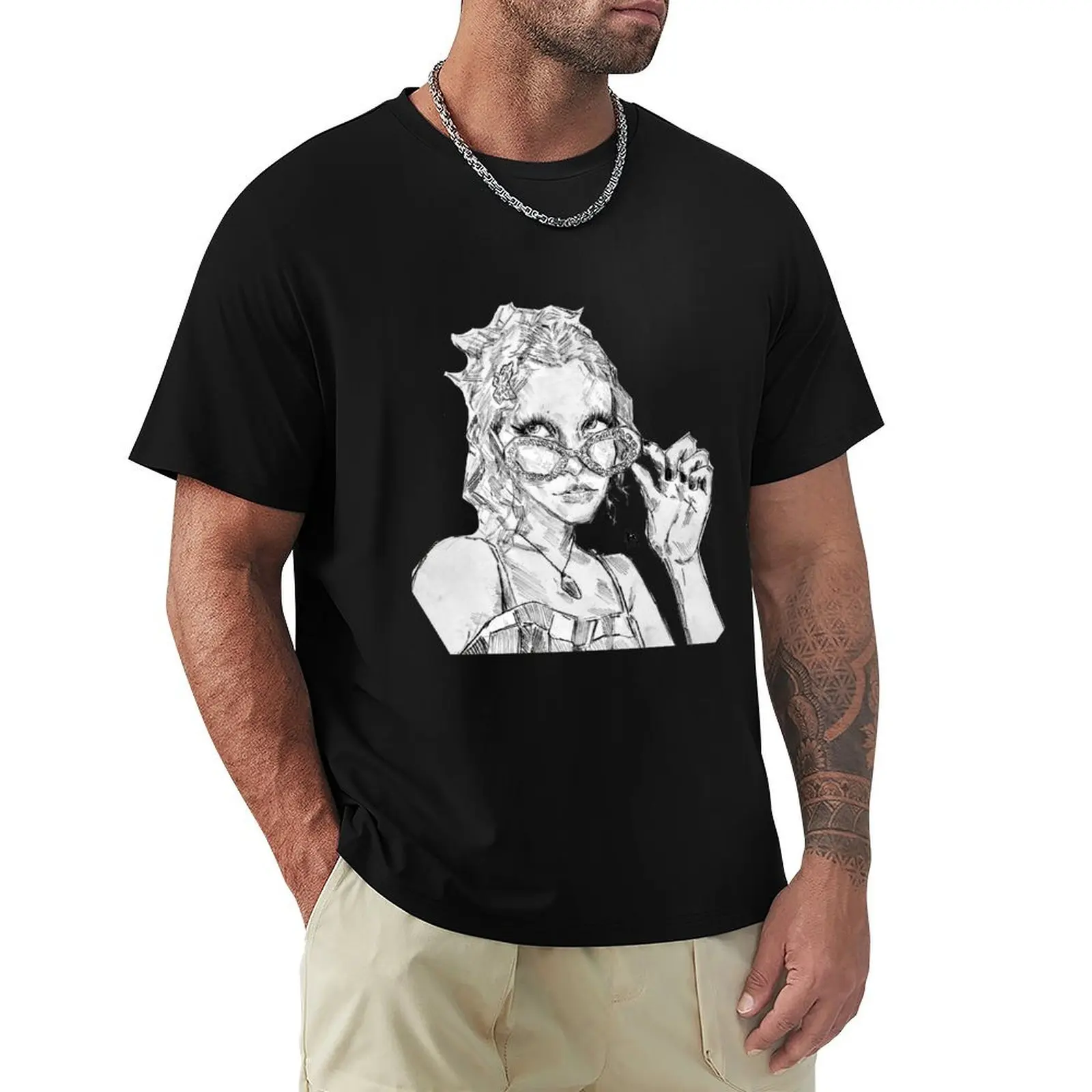 CHLOE MORIONDO B/W T-Shirt T-shirts oversize for a boy graphic t shirts t shirts for men graphic
CHLOE MORIONDO B/W T-Shirt T-shirts oversize for a boy graphic t shirts t shirts for men graphic