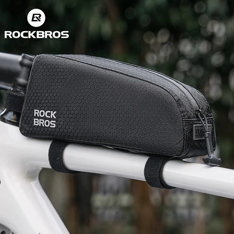 ROCKBROS Bicycle Top Tube Bag 0.9L High Capacity Reflective Front Beam Bag Portable MTB Road Bike Cycling Accessories
ROCKBROS Bicycle Top Tube Bag 0.9L High Capacity Reflective Front Beam Bag Portable MTB Road Bike Cycling Accessories