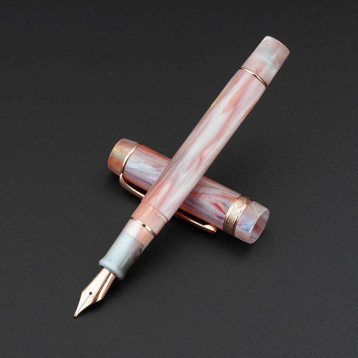 Kaigelu 316A Acrylic Fountain Pen Beautiful Pink Orange Iridium EF/F/M Nib Pen Writing Office Business Ink Pen
Kaigelu 316A Acrylic Fountain Pen Beautiful Pink Orange Iridium EF/F/M Nib Pen Writing Office Business Ink Pen
