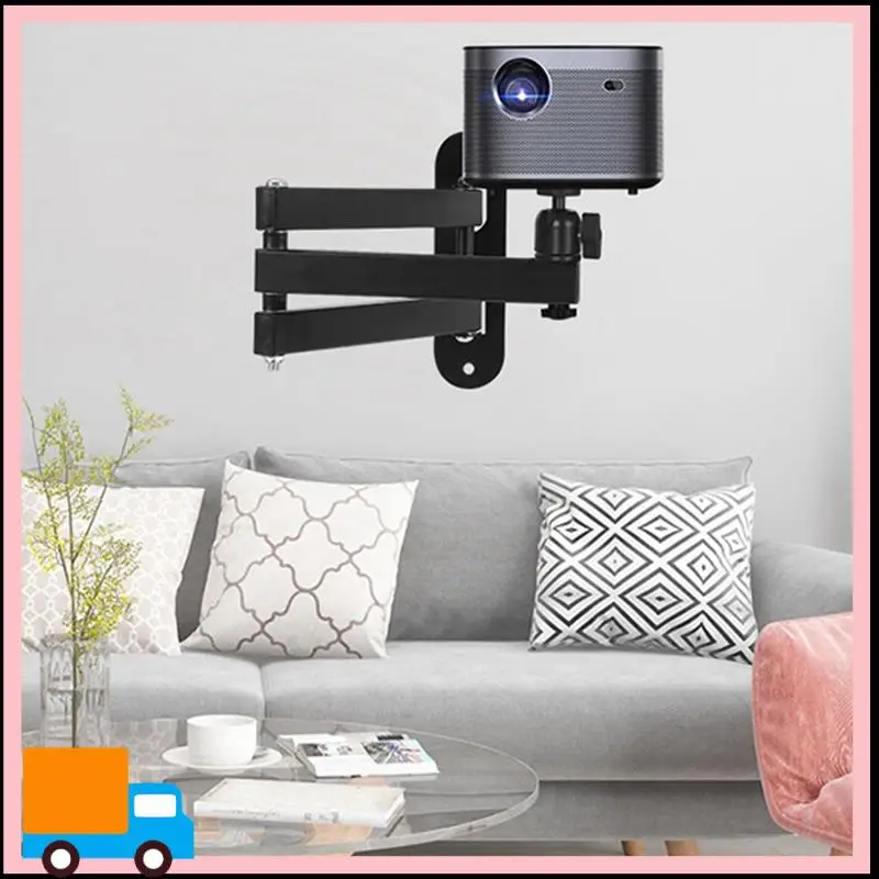 Professional Foldable Projector Wall Mount 360° Rotatable Bracket For Mini Projector Double Arms 40Cm Supports Up To 2Kg
Professional Foldable Projector Wall Mount 360° Rotatable Bracket For Mini Projector Double Arms 40Cm Supports Up To 2Kg