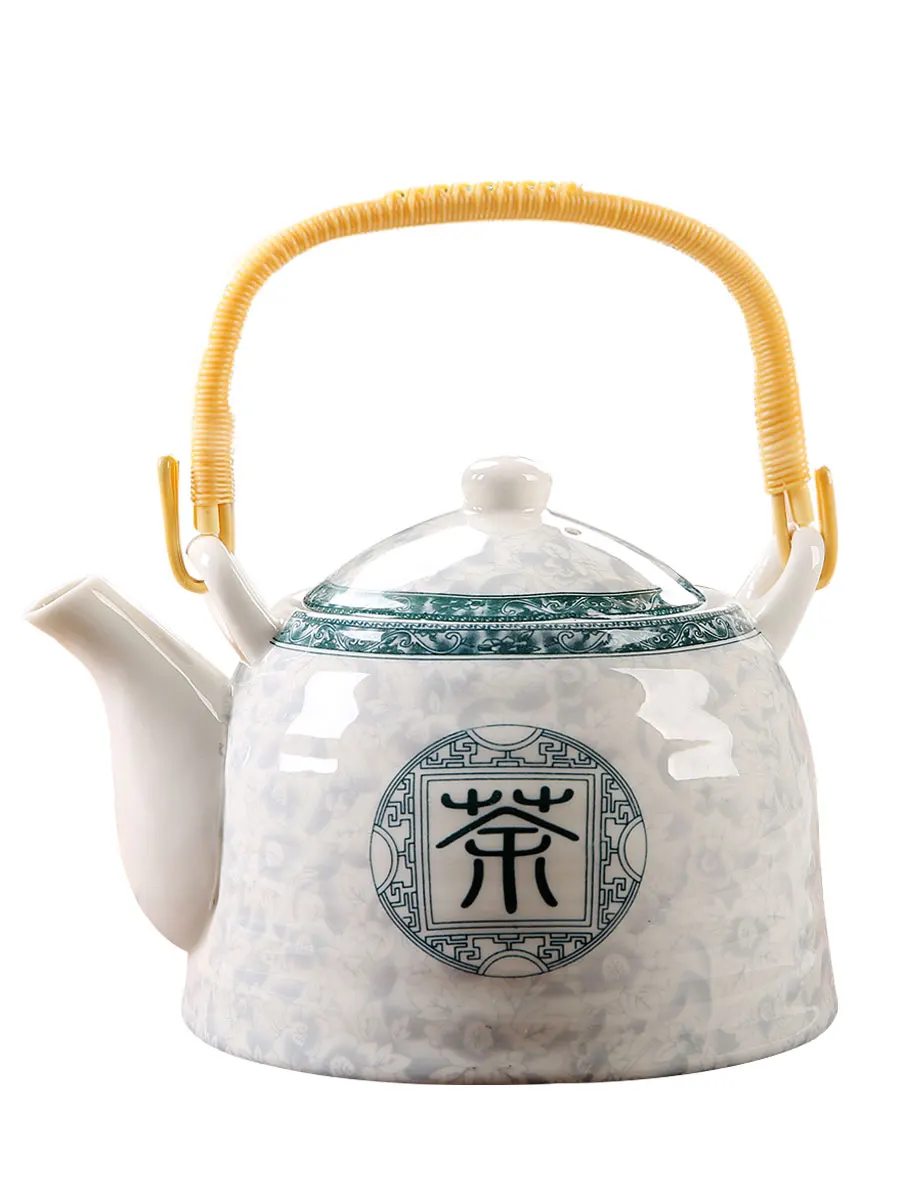 Old-fashioned teapot ceramic pot large capacity for home beam kettle restaurant cold water kettle filter tea kettle
Old-fashioned teapot ceramic pot large capacity for home beam kettle restaurant cold water kettle filter tea kettle