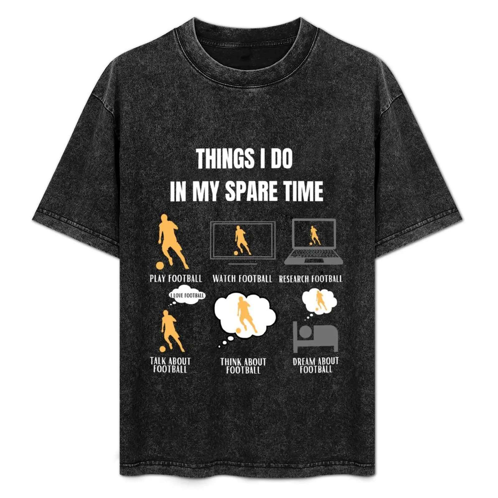 Football funny Soccer Player cool T-Shirt Basic Plain Tee for Spring and Summer
Football funny Soccer Player cool T-Shirt Basic Plain Tee for Spring and Summer