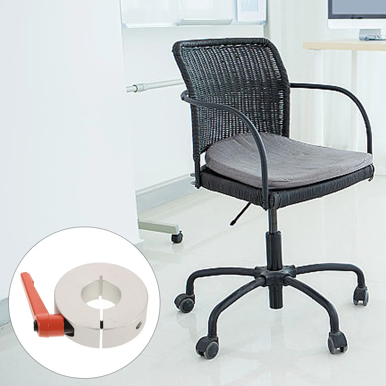 Stainless Steel Office Chair Saver Kit Cylinder Fixer Ring Stop Sinking Gas Lift Cylinder Holder Repair Replacement for Gaming
Stainless Steel Office Chair Saver Kit Cylinder Fixer Ring Stop Sinking Gas Lift Cylinder Holder Repair Replacement for Gaming