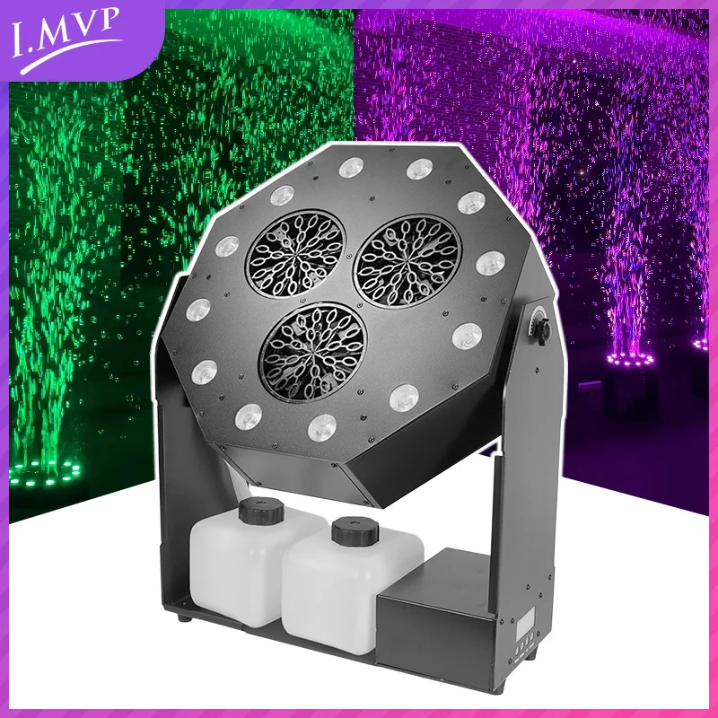 Машина для изготовления пузырей с сценическим эффектом DMX512 RGBW LED 12x8W Машина для изготовления пузырей с тремя головками для свадебной вечеринки
Машина для изготовления пузырей с сценическим эффектом DMX512 RGBW LED 12x8W Машина для изготовления пузырей с тремя головками для свадебной вечеринки