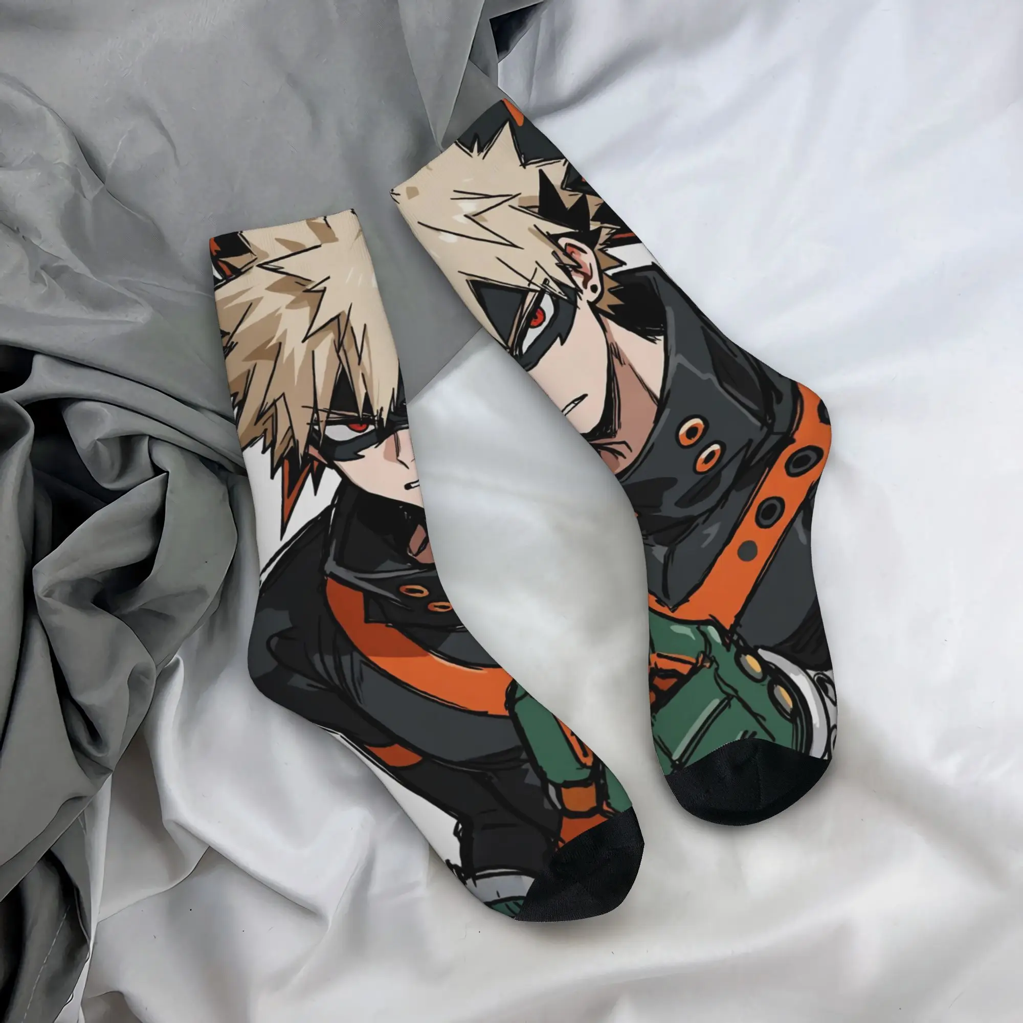 Fashion My Heros Academia Anime Basketball Socks Middle Tube Socks for Women Men Sweat Absorbing
Fashion My Heros Academia Anime Basketball Socks Middle Tube Socks for Women Men Sweat Absorbing