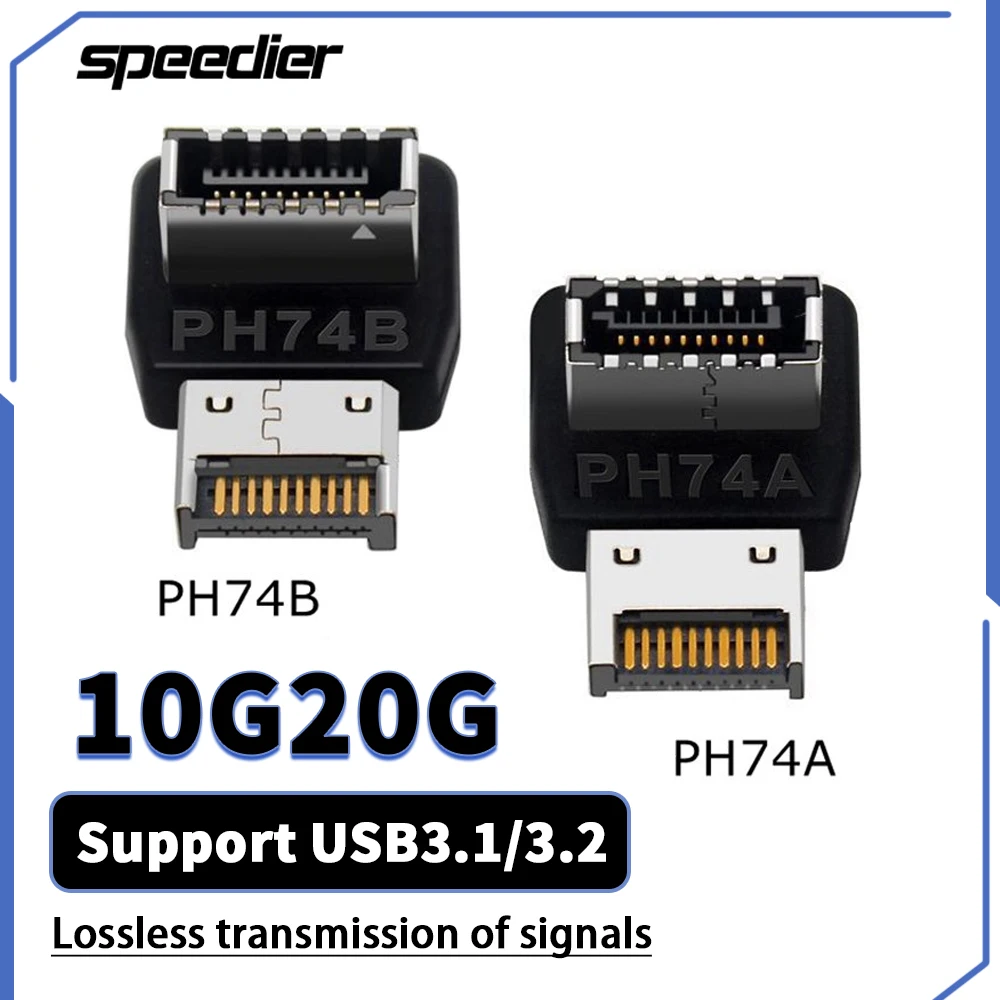 USB-разъем, адаптер USB3.0 19P/20P к TYPE-E, 90-градусный преобразователь, корпус адаптера, передняя розетка TYPE C, материнская плата компьютера
USB-разъем, адаптер USB3.0 19P/20P к TYPE-E, 90-градусный преобразователь, корпус адаптера, передняя розетка TYPE C, материнская плата компьютера