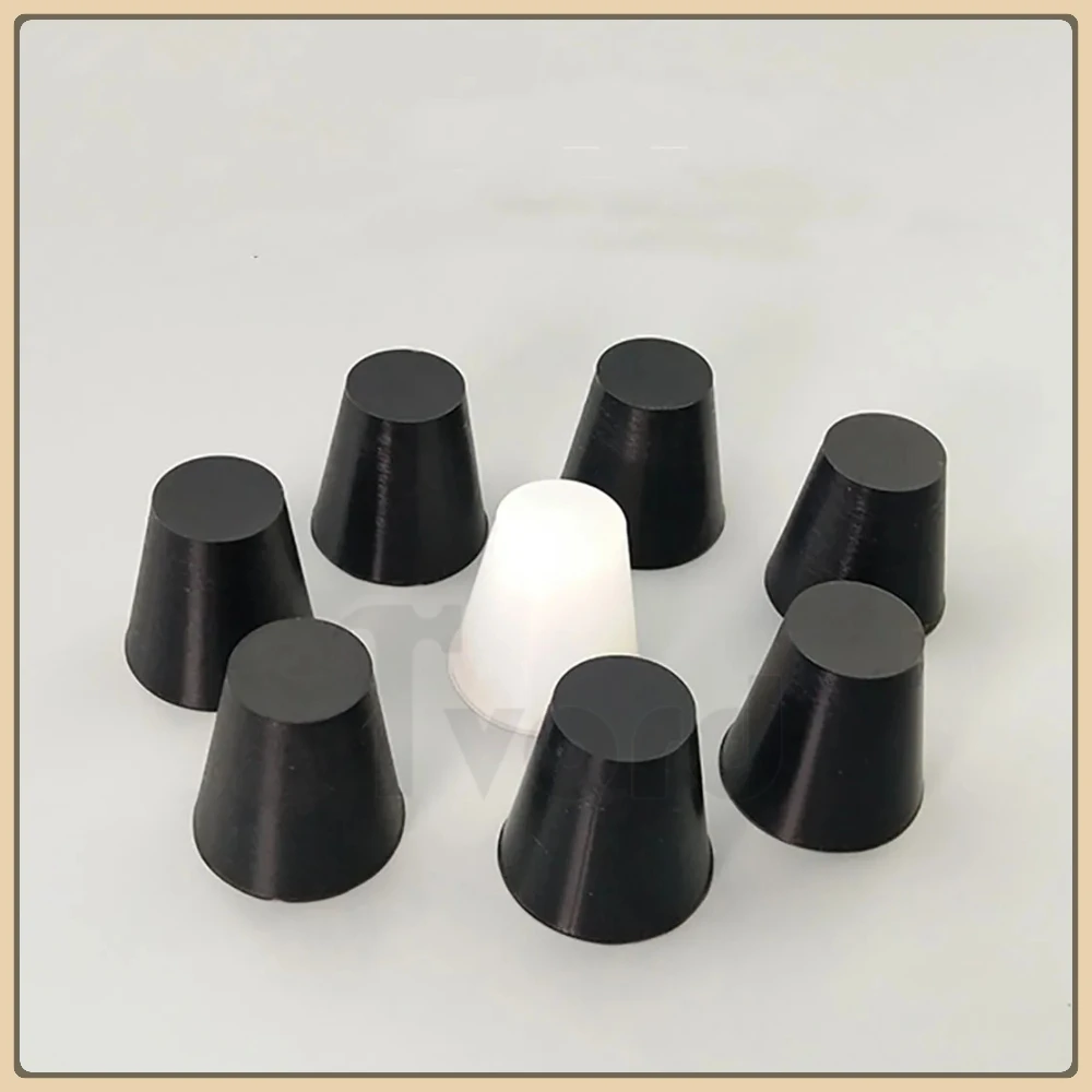 1/2/5/10pcs 1.5-16mm Clear/Black Soild Conical Silicone Rubber Plugs Blanking Stopper Tapered Plug Seal End Cover Caps
1/2/5/10pcs 1.5-16mm Clear/Black Soild Conical Silicone Rubber Plugs Blanking Stopper Tapered Plug Seal End Cover Caps
