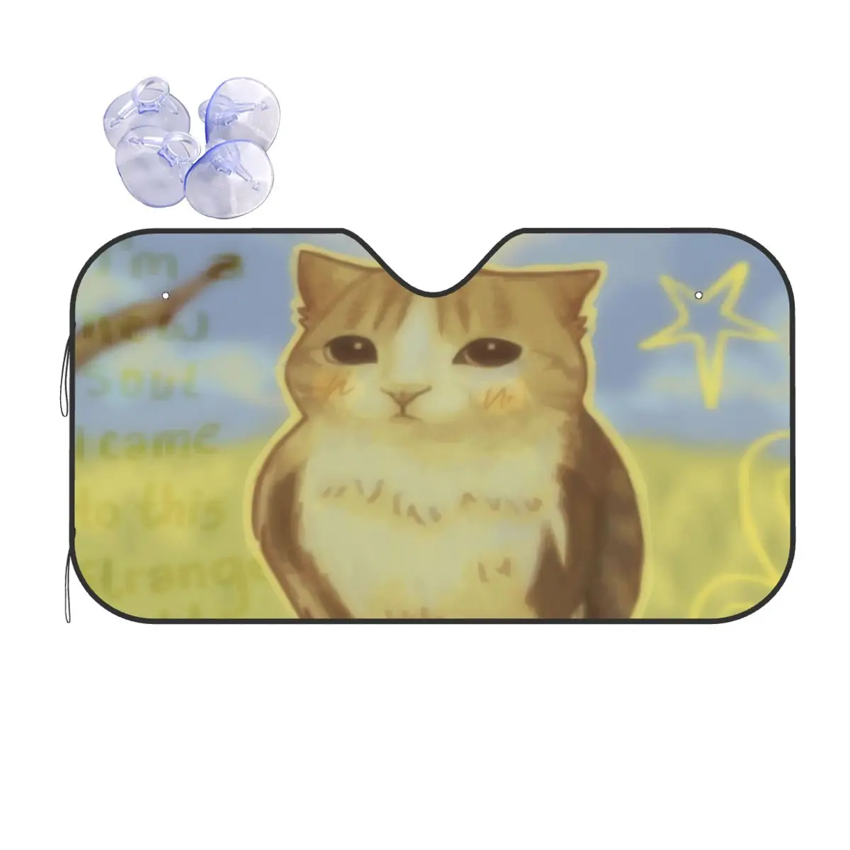 Meowl Cat Owl Meme Sunshade Windscreen Cute Cover Front Block Window 76x140cm Car Window Windscreen Cover UV Protector
Meowl Cat Owl Meme Sunshade Windscreen Cute Cover Front Block Window 76x140cm Car Window Windscreen Cover UV Protector