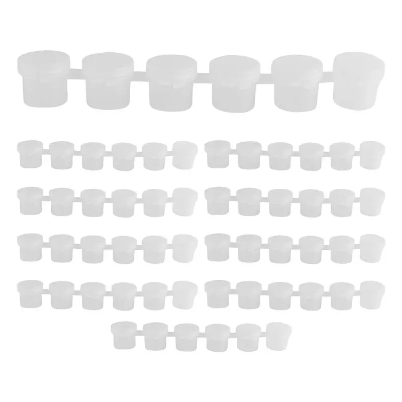 30 Strips Empty Paint Strips Paint Cup Pots Storage Containers Painting Arts Crafts Supplies (5Ml/30Pc)
30 Strips Empty Paint Strips Paint Cup Pots Storage Containers Painting Arts Crafts Supplies (5Ml/30Pc)