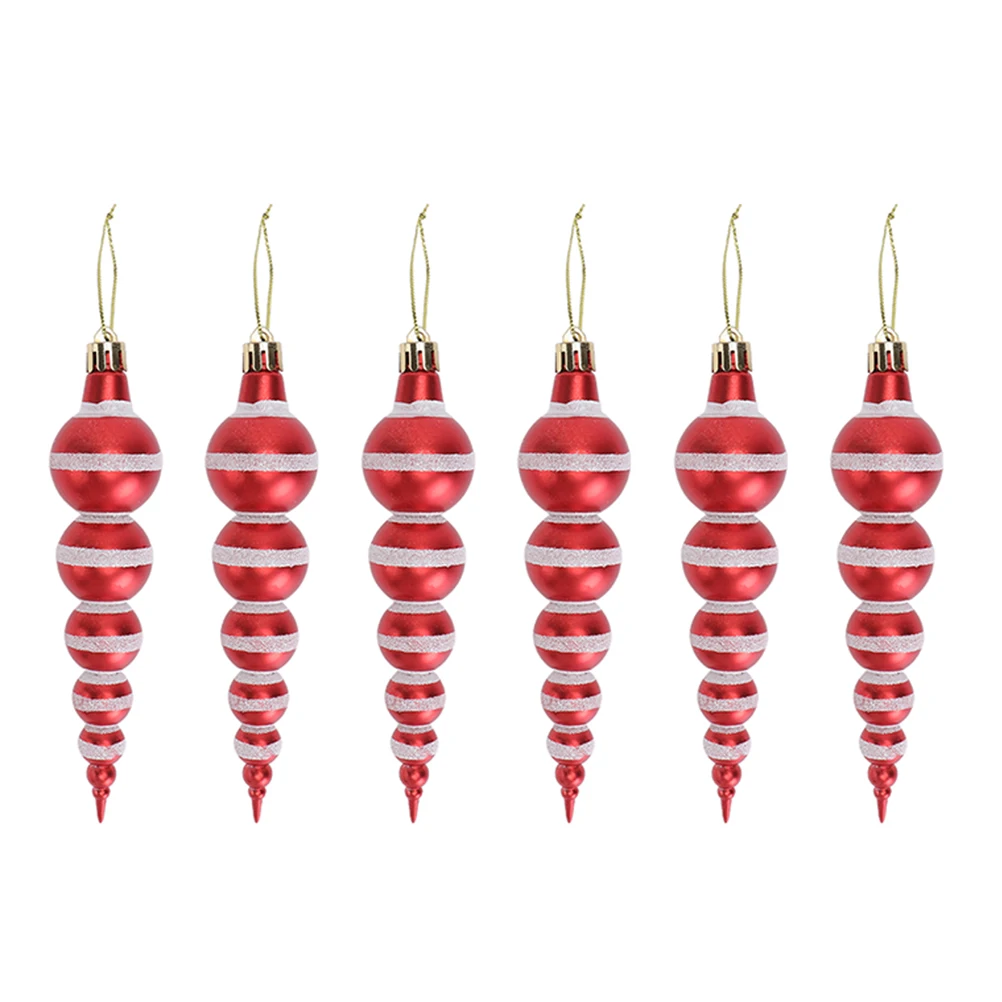 6 Pcs Christmas Christmas Ball Ornaments Holiday Decorations Xmas Tree Accessories Hanging Ball PlasticPendants
6 Pcs Christmas Christmas Ball Ornaments Holiday Decorations Xmas Tree Accessories Hanging Ball PlasticPendants