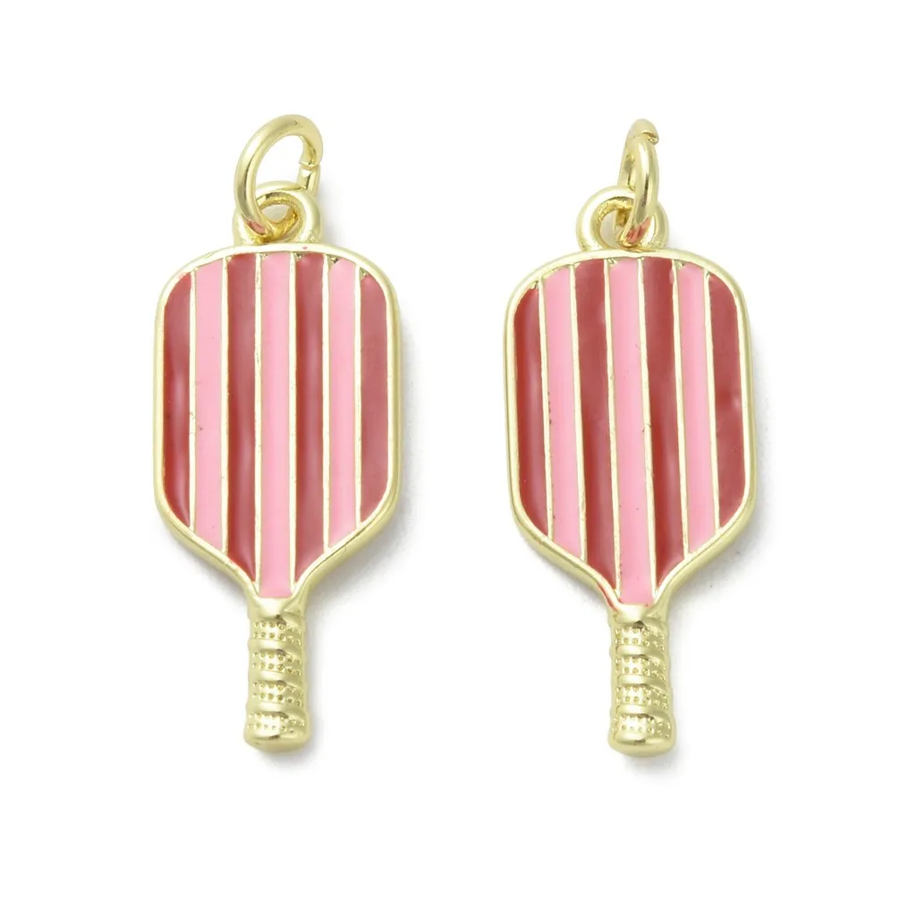 10pcs Racket Brass Enamel Pendants Charms for DIY Keychain Earrings Necklace Jewelry Making Findings
10pcs Racket Brass Enamel Pendants Charms for DIY Keychain Earrings Necklace Jewelry Making Findings