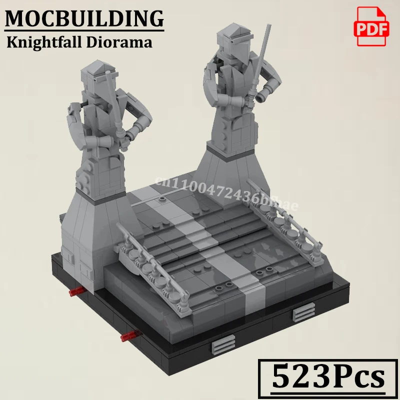 Temple Entrance Staircase Scene Diorama Model MOCBUILDING Creative Bricks Si-fi Star Movie Construction Bricks Toys Gift
Temple Entrance Staircase Scene Diorama Model MOCBUILDING Creative Bricks Si-fi Star Movie Construction Bricks Toys Gift