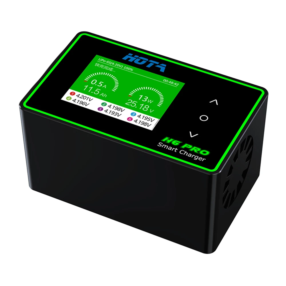 HOTA H6 Pro Duo AC 200W DC 700W 26A Mini Battery Charger 1-6S Lipo NiMh Li-ion Ni-Cd Digital RC Balance Charger Discharger
HOTA H6 Pro Duo AC 200W DC 700W 26A Mini Battery Charger 1-6S Lipo NiMh Li-ion Ni-Cd Digital RC Balance Charger Discharger