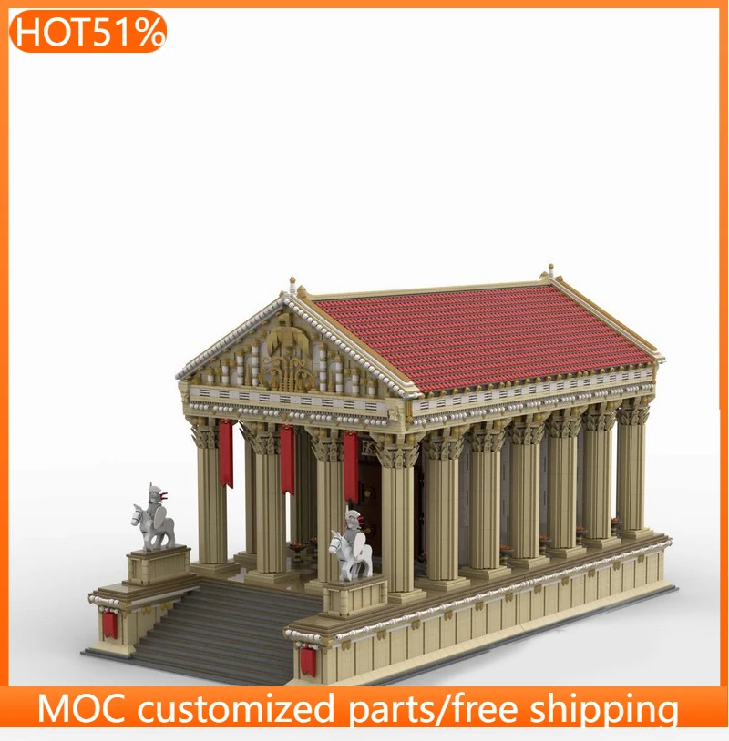 20329 деталей: Сборная модель собора в стиле Древнего Рима (MOC), модульный конструктор, креативный дизайн, развивающая игрушка-конструктор, подарок
20329 деталей: Сборная модель собора в стиле Древнего Рима (MOC), модульный конструктор, креативный дизайн, развивающая игрушка-конструктор, подарок
