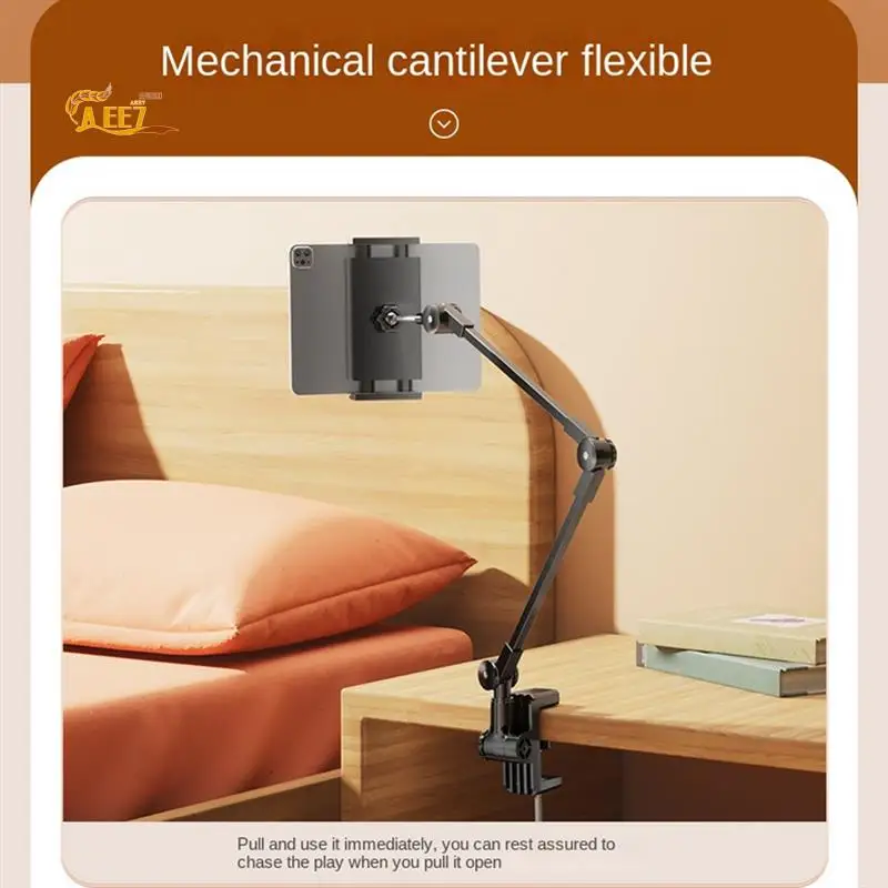 AEE7-Lazy Person Bracket Tablet Holder Desk Stand Adjustable Foldable Arm Tablet Bracket
AEE7-Lazy Person Bracket Tablet Holder Desk Stand Adjustable Foldable Arm Tablet Bracket