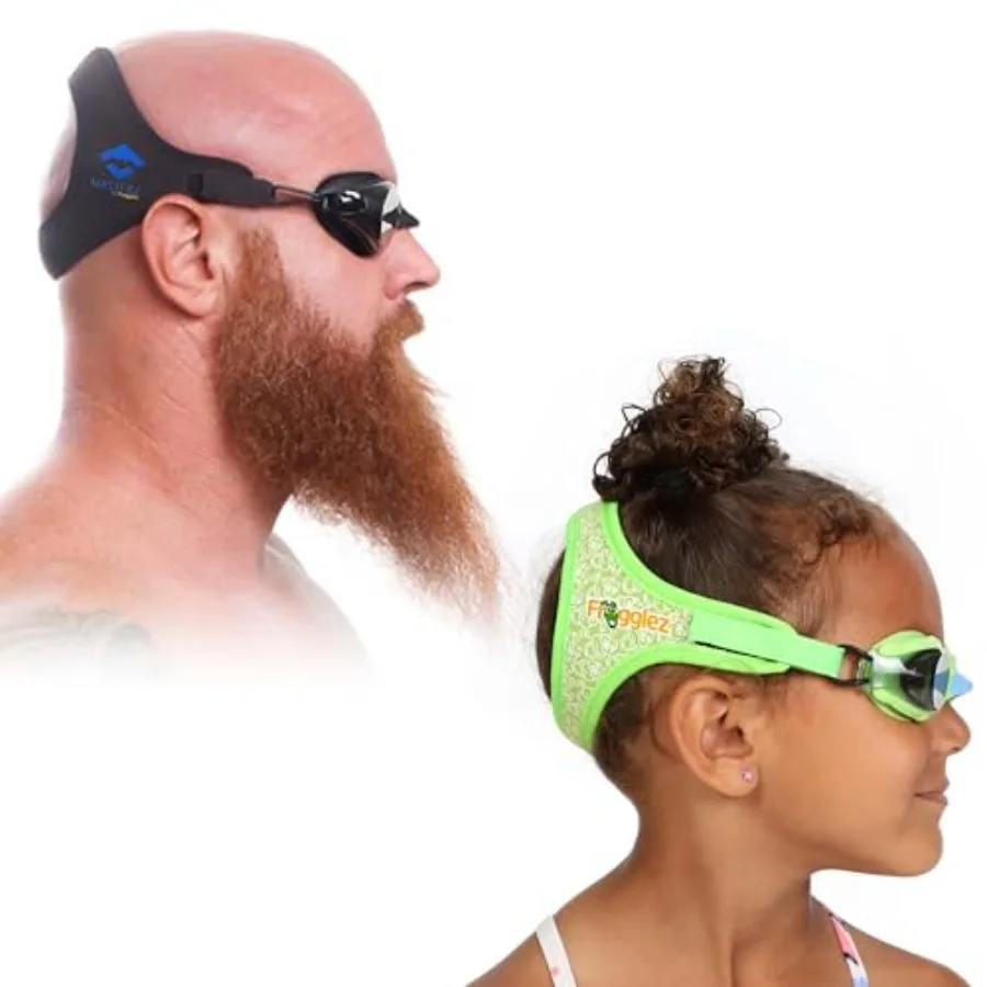 Swim Goggles for Green Frog Masterz for Adults Teens (Black) Bundle - Premium Pain-Free Strap Anti-Fog Mirrored Lenses
Swim Goggles for Green Frog Masterz for Adults Teens (Black) Bundle - Premium Pain-Free Strap Anti-Fog Mirrored Lenses