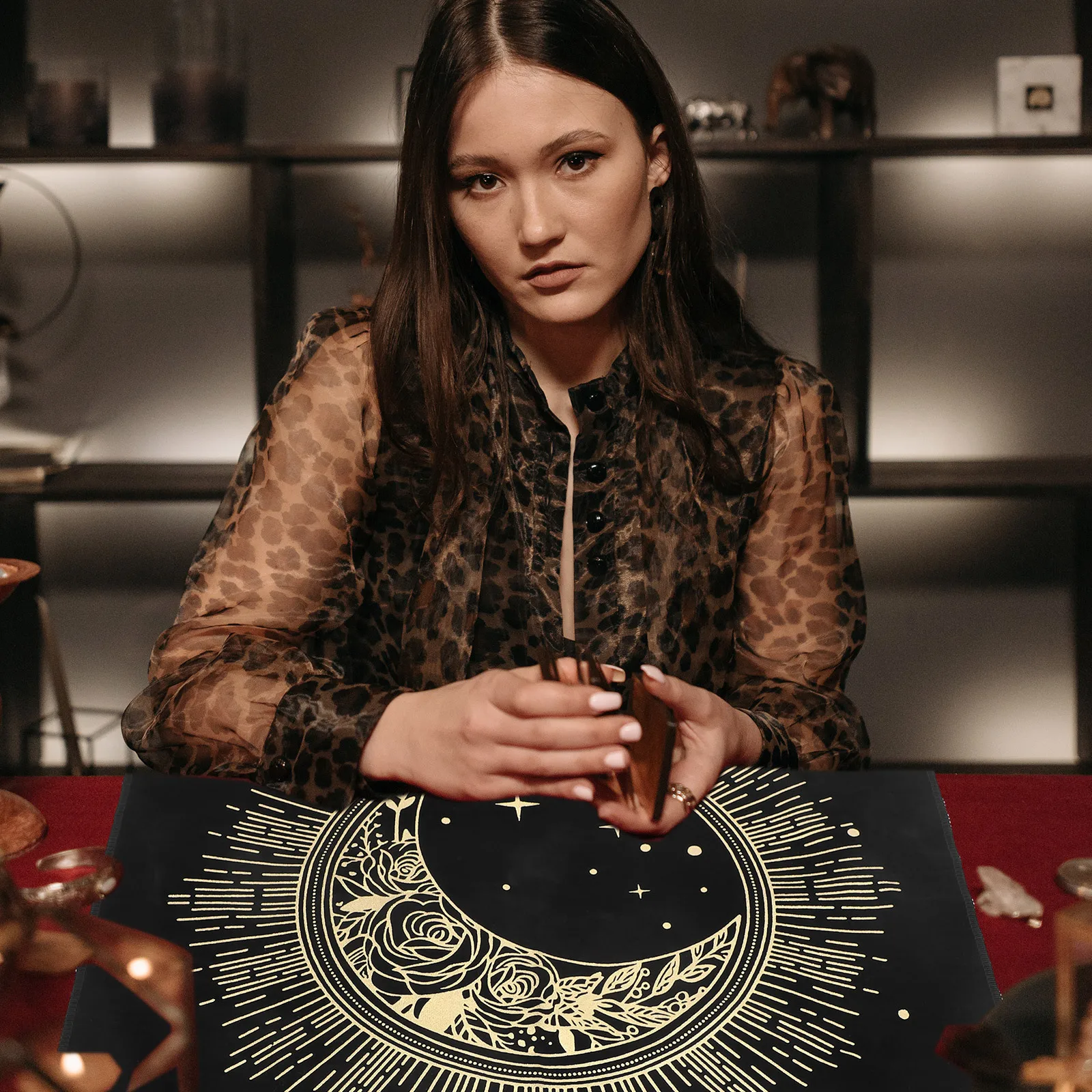 Tarot Tablecloth Thick Fabric Divination Table Cloth Altar Tapestry Tarot Game Mat Witch Supplies Table Cloth
Tarot Tablecloth Thick Fabric Divination Table Cloth Altar Tapestry Tarot Game Mat Witch Supplies Table Cloth